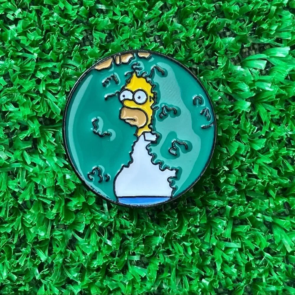 Homer Simpson Enamel Pin/ Brooch